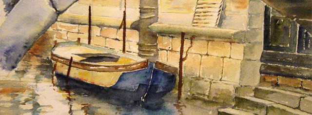 Les ponts de Venise  - Aquarelles de J. LAVERNHE