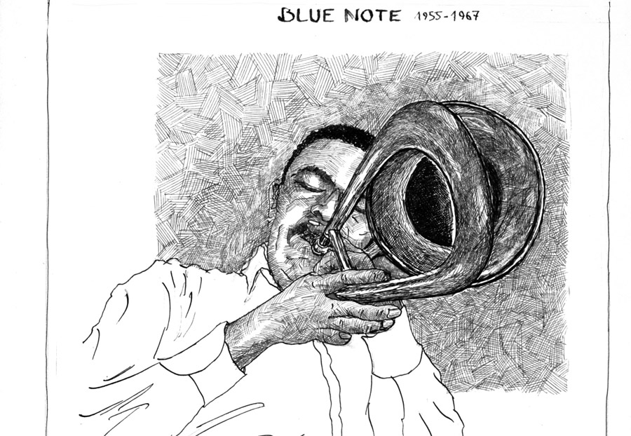 Grachan Moncur au Blue Note - J. Dordenne