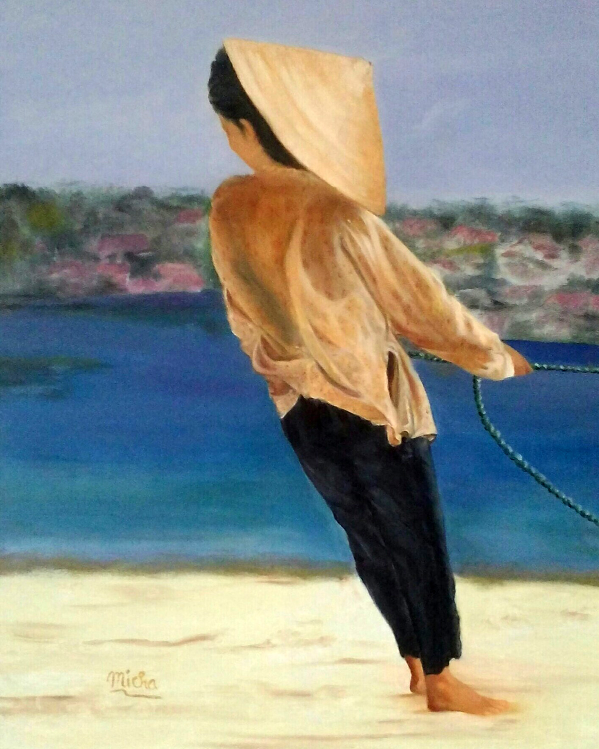 Sur une plage du Pacifique - Micha Sur une plage du Pacifique