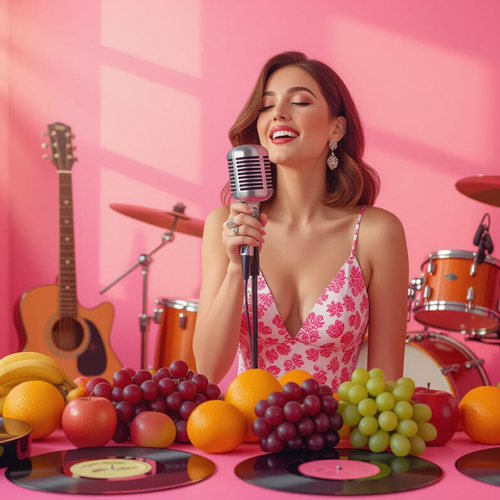 Chanson bien fruitée, bien sucrée